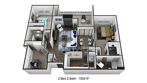 Floor plan B2