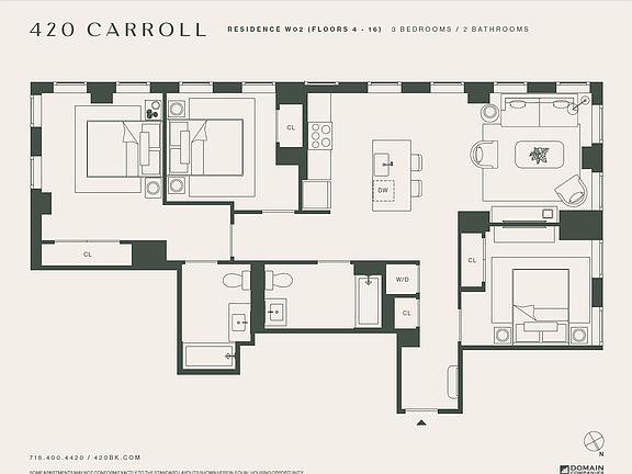2nd image of 420 Carroll St #W902