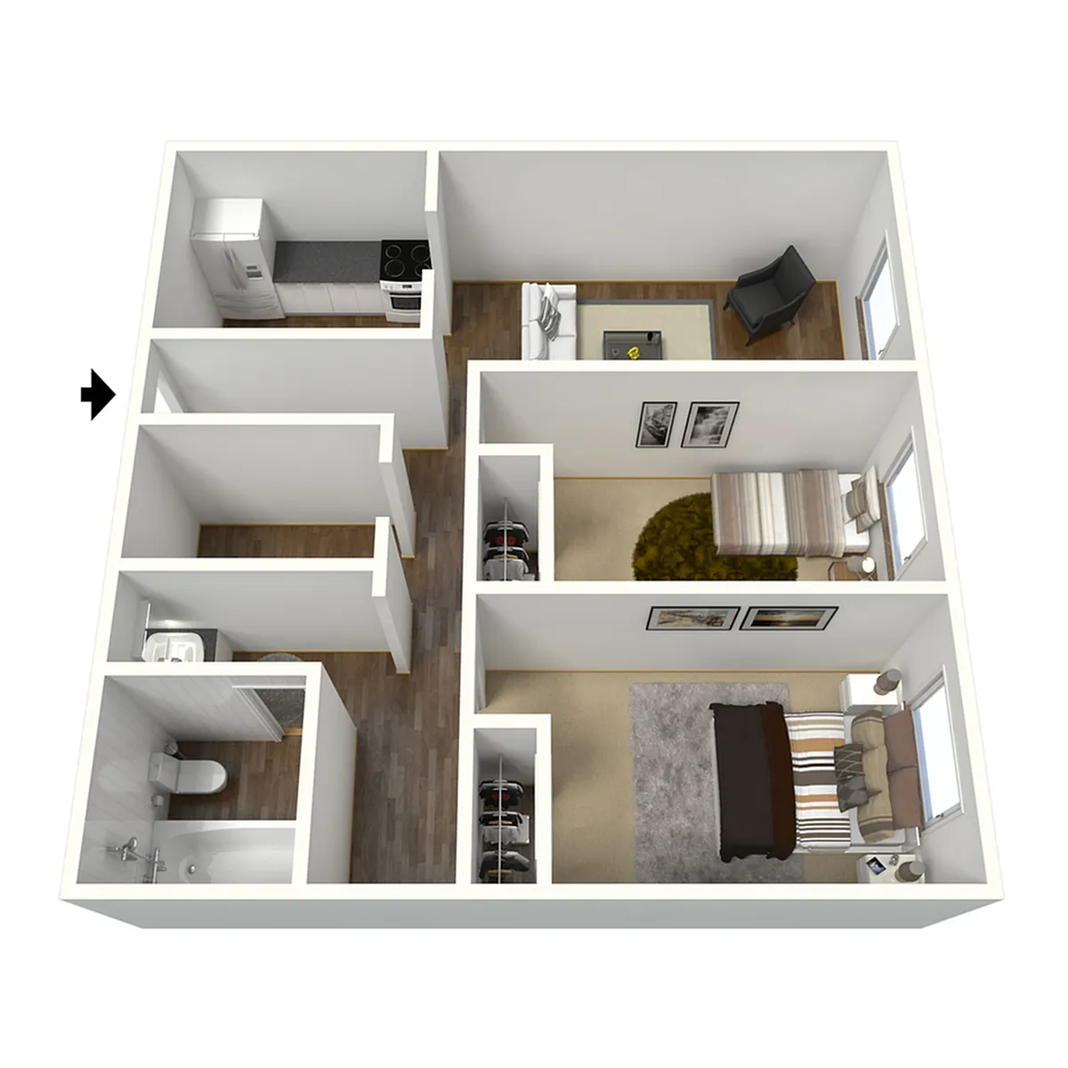 Floor plan B1