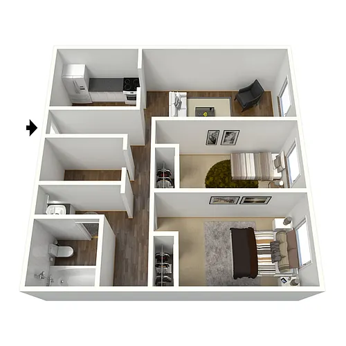 Floor plan B1