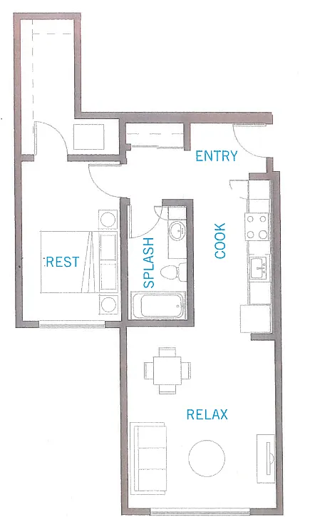 Floor plan A19