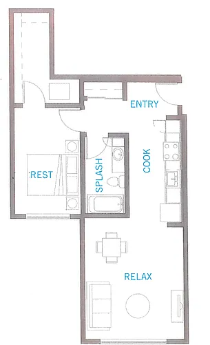 Floor plan A19