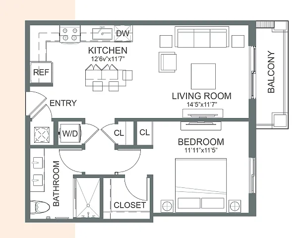 Floor plan A7