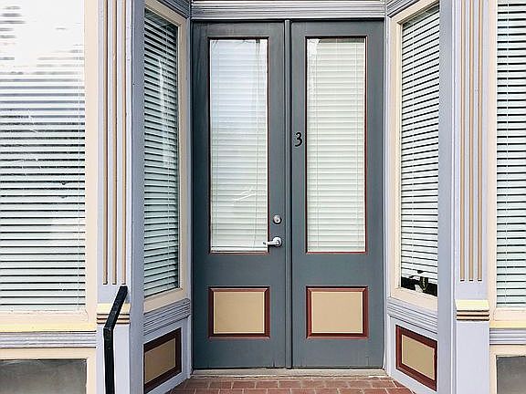 private front entrance