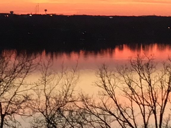Sunset from Deck 2/17/2016