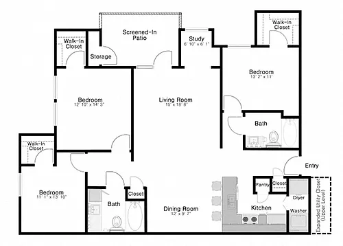 Floor plan The Marlin