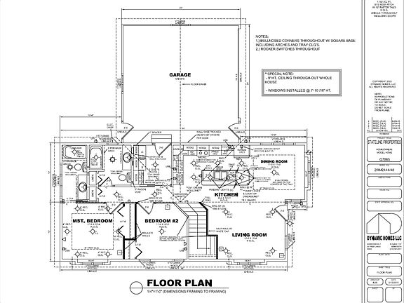 Floor Plan - Main Level