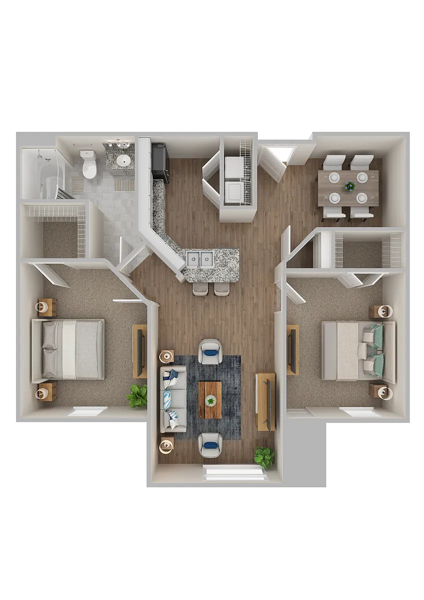 Floor plan B2