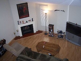 Living room view from upstairs