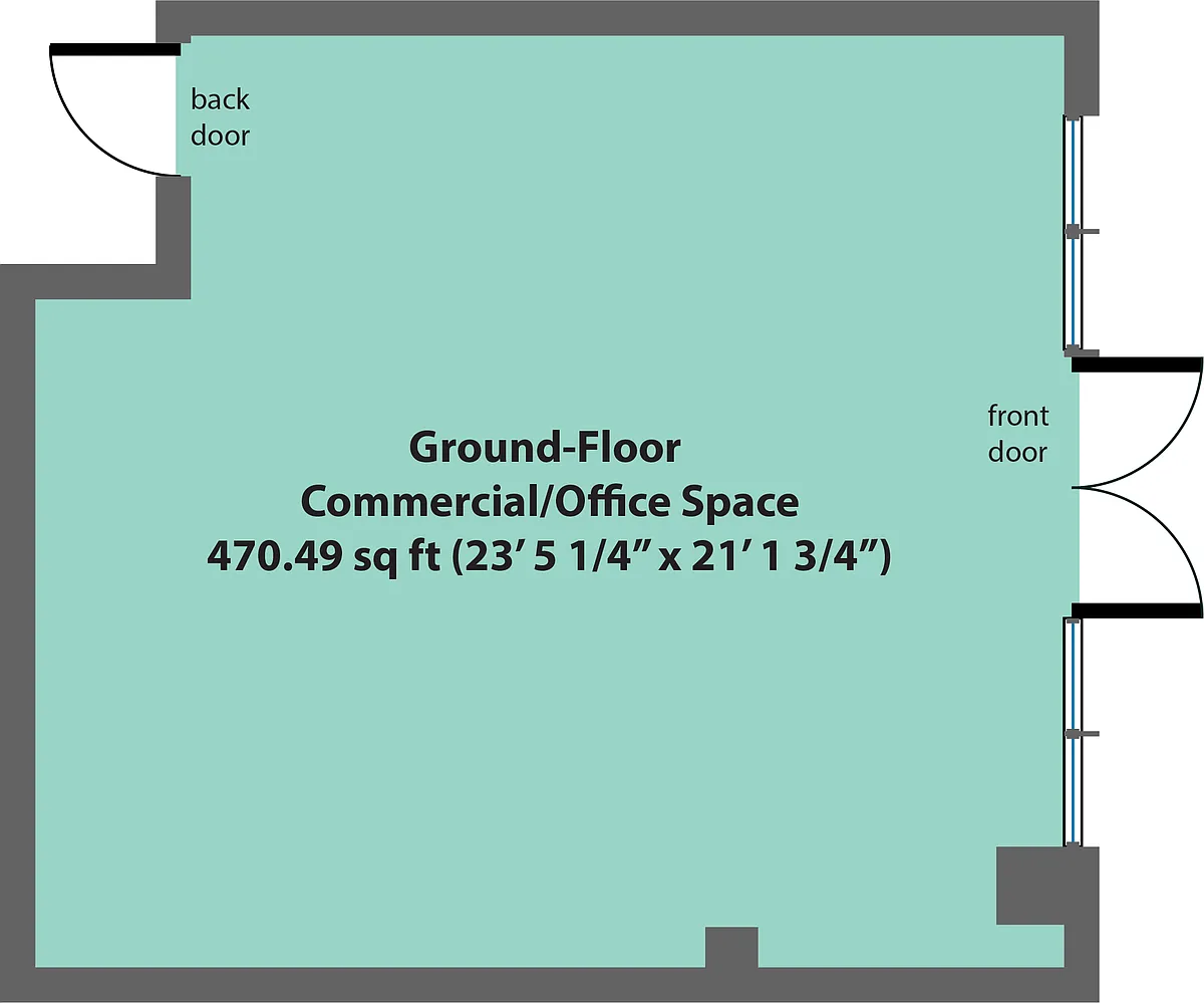 Floor plan Commercial - Not Residential