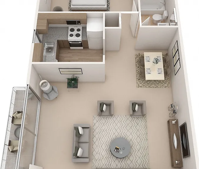 Post and Coach Apartment Homes — Photo 13