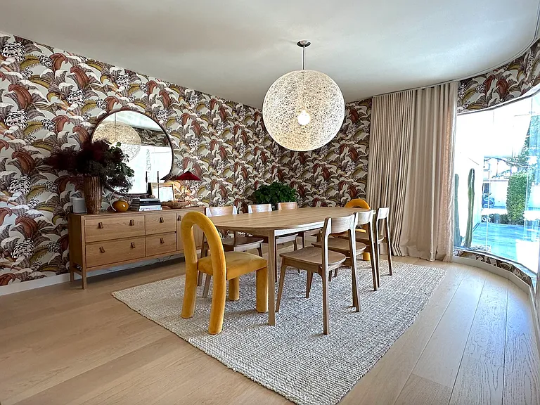 large formal dining room