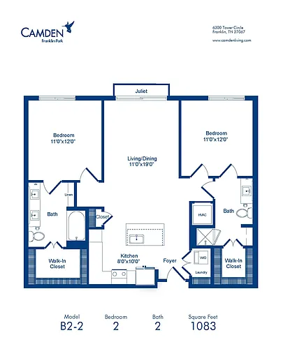 Floor plan B2-2
