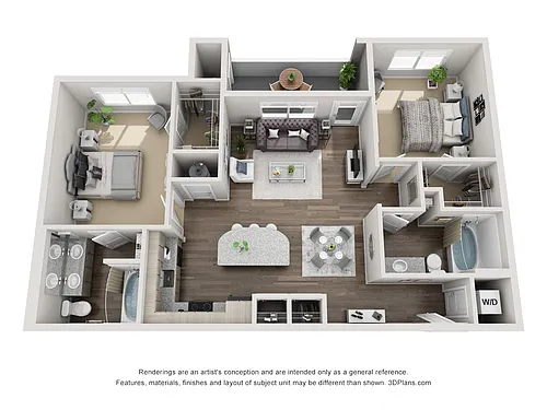 Floor plan Morrow Point