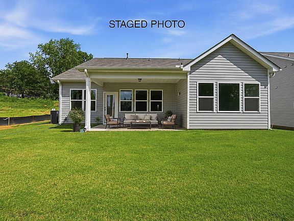 Rear Covered Patio - Staged