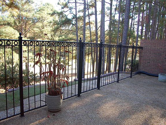Deck overlooking Golf Course