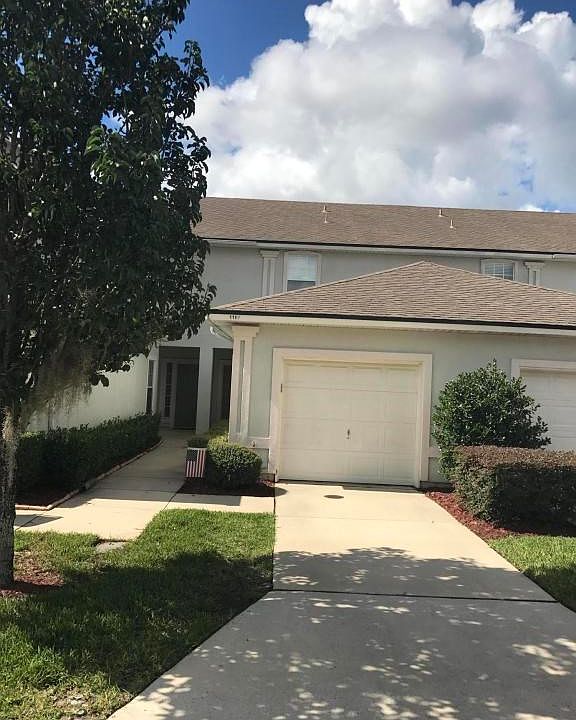 Front of townhome