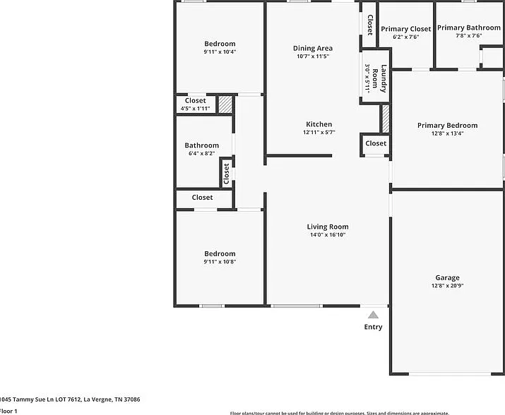 3 bed, 2.0 bath, 1145 sqft, $1,855 — Photo 2
