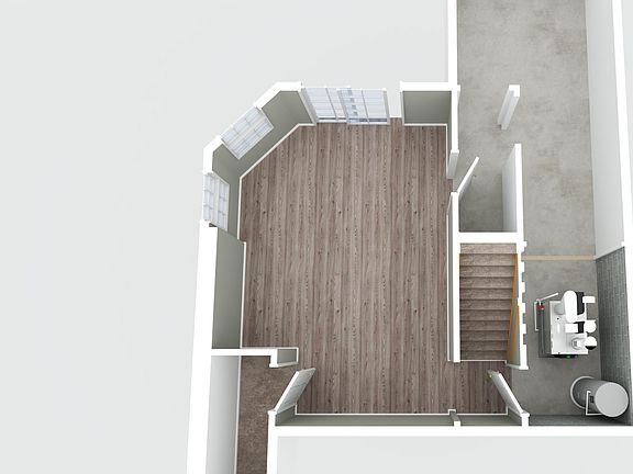 Finished basement and utility