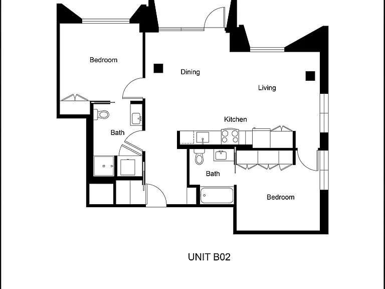 B02 Floor Plan B02 Floor Plan