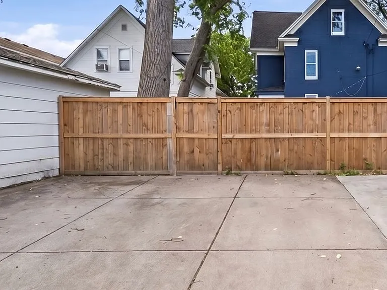 Optional off street parking.