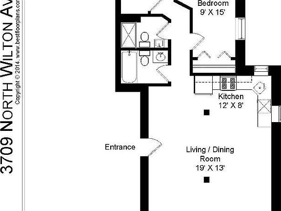 3rd image of 3723 N Wilton Ave APT 1