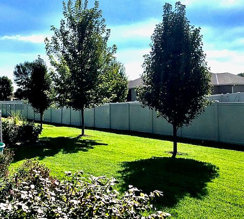 Stunning mature landscaping