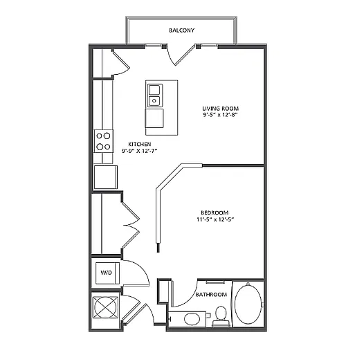 Floor plan S1-1A