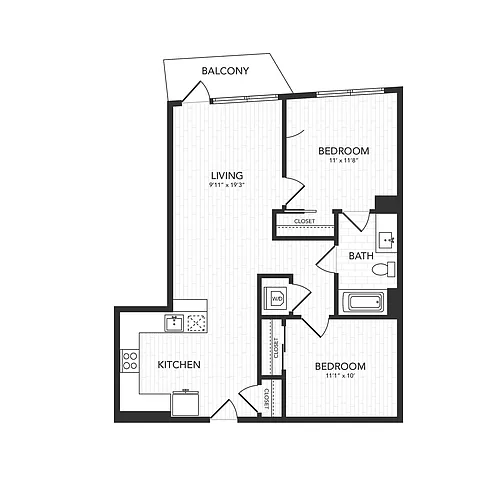Floor plan A34