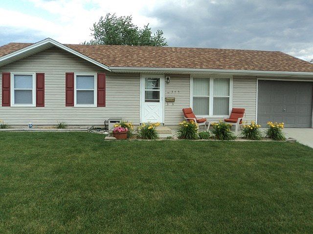 Expanded 2 car concrete driveway.