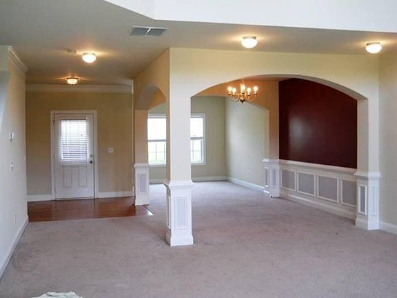 Foyer, Living & Dining Ro