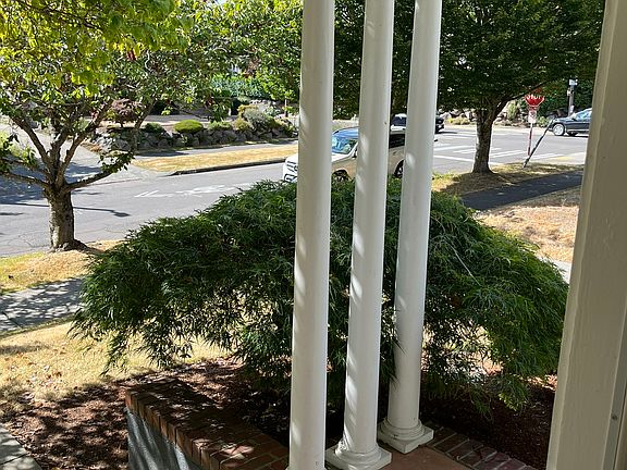 View from front porch