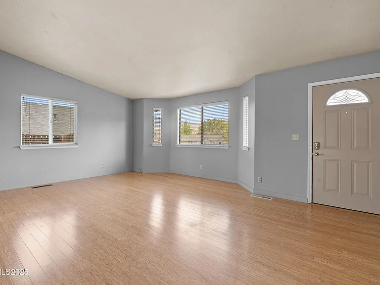 Front door entrance to living room
