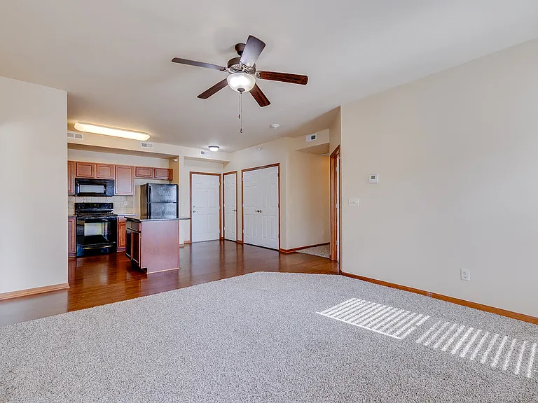 Three Bedroom A - 3 Bed / 2 Bath - 1,234 Sq.Ft.