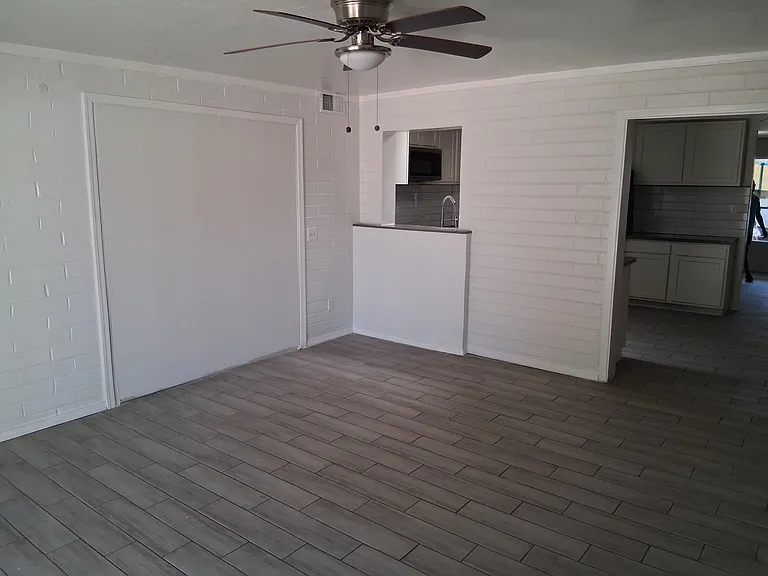 Dining area next to kitchen