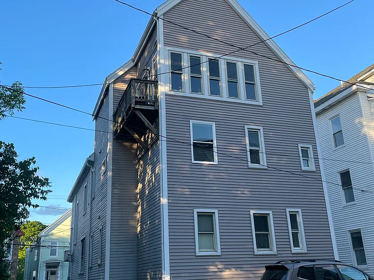 Late spring afternoon at 28 North on Munjoy Hill.