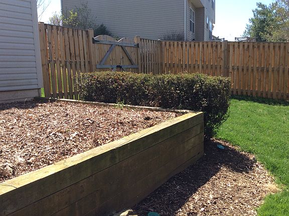Raised garden bed