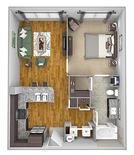 Floor plan A1