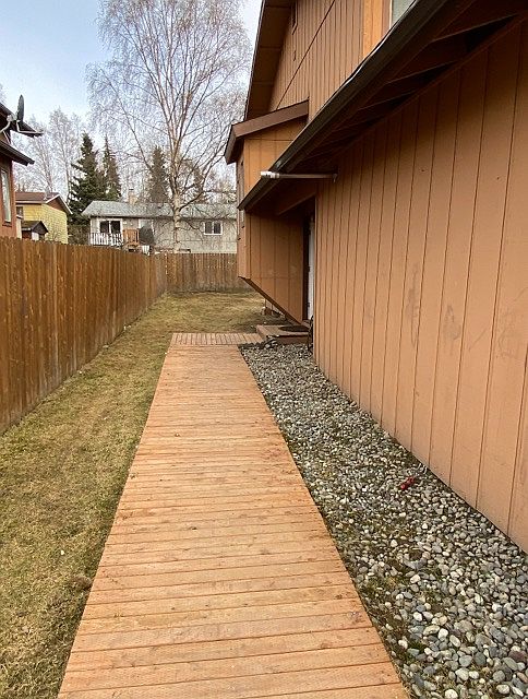Walkway to front door