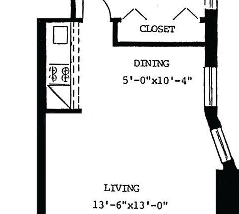 2nd image of 105 W 77th St APT 5C