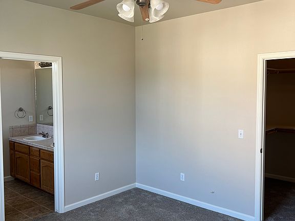 Master with ensuite bath, and walk in closet