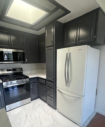 Dining nook view of kitchen