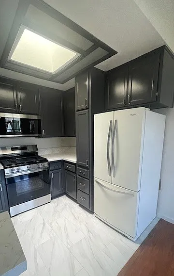 Dining nook view of kitchen