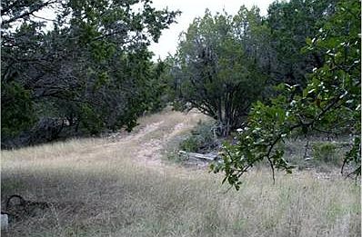 View up the driveway to Wells Fargo