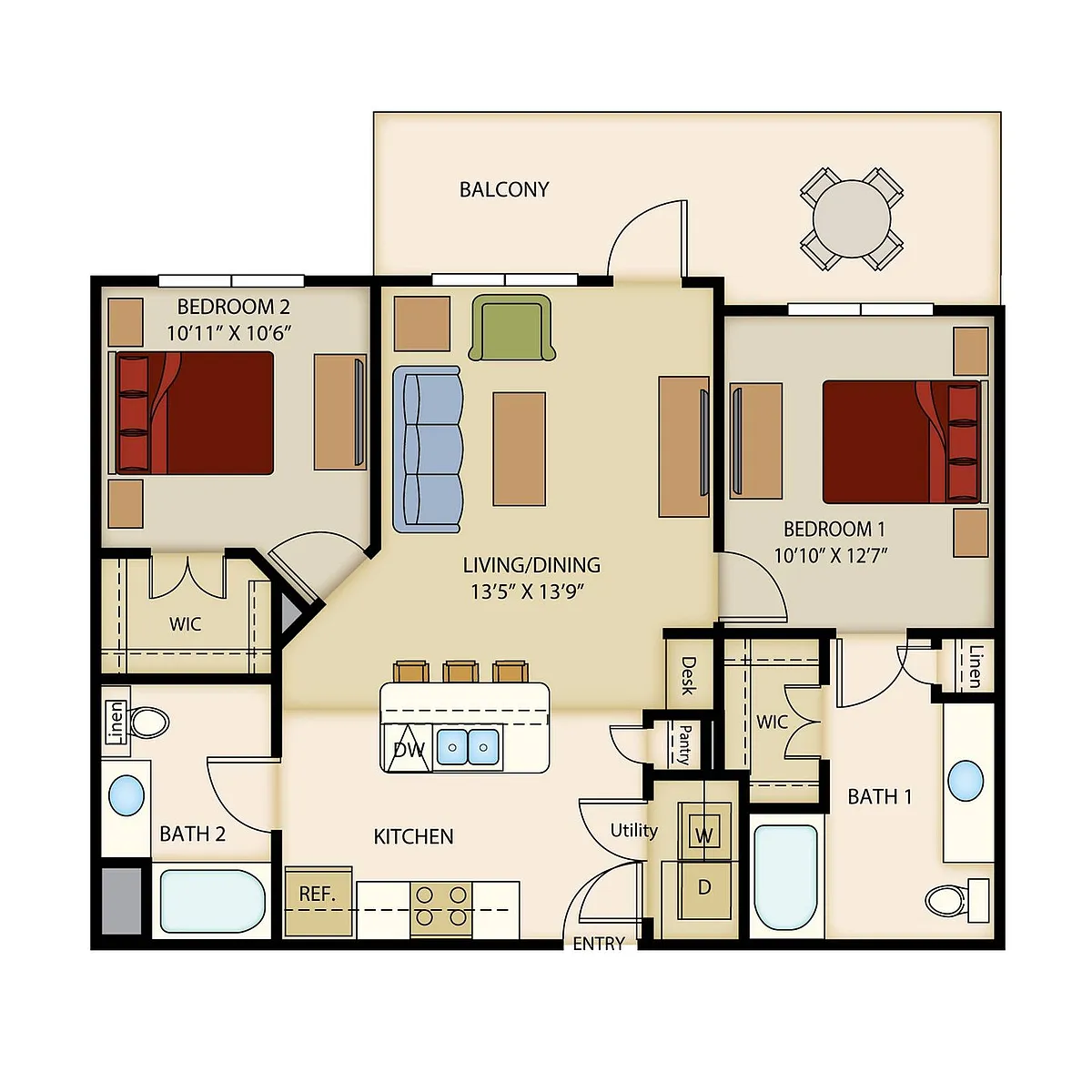 Floor plan B2b