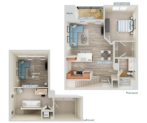 Floor plan A5L-1129