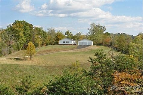 2527 Bandy Mill Road doublewide and garage views