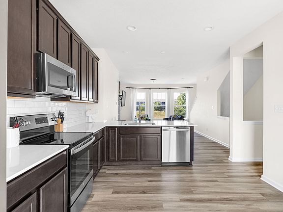 Open kitchen with loads of room to cook and entertain!