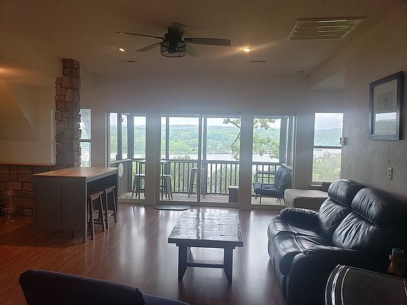 Upstairs main room & deck