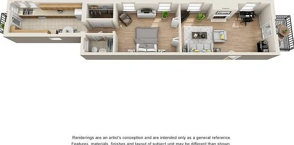 1 Bedroom | 1 Bathroom 1 Bedroom | 1 Bathroom